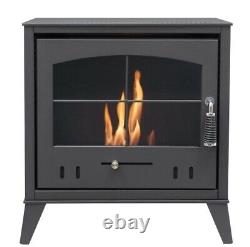 BIO ETHANOL STOVE CHARCOAL BLACK STOVE 4 No chimney needed