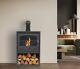 Bio Ethanol Stove Charcoal Black Stove 4 Wood Store No Chimney Needed