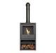 Bio Ethanol Stove Charcoal Black Stove Solo 1 Wood Store No Chimney Needed