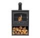 Bio Ethanol Stove Charcoal Black Stove Solo 4 Wood Store No Chimney Needed
