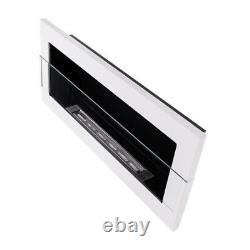 BIO FIREPLACE 900x400 WHITE DESIGN ECO TAMPERED GLASS + ACCESSORIES