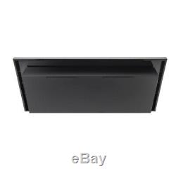 BLACK GLOSS BIO ETHANOL FIREPLACE 900x400 DESIGN ECO + ACCESSORIES