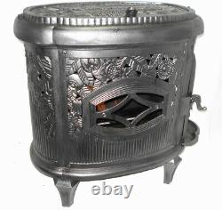 Beautiful Antique French Stove Bio Ethanol Fire