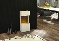 Bergamo flip light 980 Design Bioethanol Kamin weiß (warm)