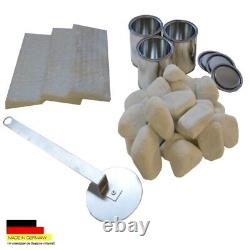 Big 27 piece starter set for bio ethanol and Firegel Fireplace Gel Stove UK