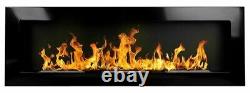 BioEthanol Fireplace BioFire B2C Professional 1400x400 HighGlossBlack DAMAGED