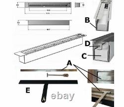 Bio Ethanol Bioethanol Fireplace B2C BOX 900 x 400 White Eco Product Bioethanol