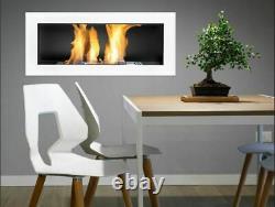 Bio Ethanol Bioethanol Fireplace B2C BOX 900 x 400 White Eco Product Bioethanol