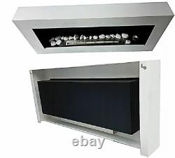 Bio Ethanol Bioethanol Fireplace B2C BOX 900 x 400 White Eco Product Bioethanol