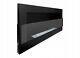 Bio Ethanol Bioethanol Fireplace Black Matt Wall 900 X 400 Glass Modern
