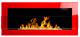 Bio Ethanol Bioethanol Fireplace Red Wall 900 X 400 Glass Modern