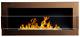 Bio Ethanol Bioethanol Fireplace Wall Bronze 900 X 400 Glass Modern