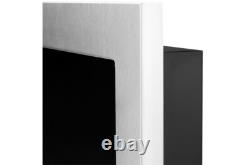 Bio Ethanol Bioethanol Fireplace Wall Stainless Steel 900 x 400 GLASS Modern