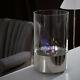 Bio Ethanol Burner Lantern Smokless Fireplace Glass Burner Fire Space Heater New