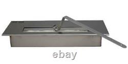 Bio Ethanol Burner Stainless Steel Adjustable Firebox Table Fireplace 1l / 30 cm