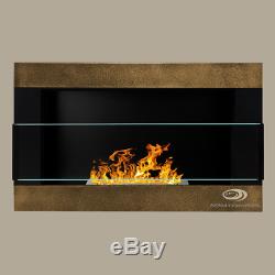Bio Ethanol Fireplace 1400 1200 900 650 Glass Colour Eco Alcohol Burner Akam