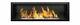 Bio Ethanol Fireplace Biofire B2c 1200x400 Black 1 Long Burner 90cm + Glass