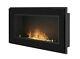Bio Ethanol Fireplace Biofire Fire 900 Black Simple Fire Frame Glass 90cm 0.9m