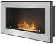 Bio Ethanol Fireplace Biofire Fire 900 Inox Simple Fire Frame Glass 90cm 0.9m