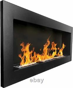 Bio Ethanol Fireplace Biofire Fire B2C Professional 1400 x 400 Black Damaged