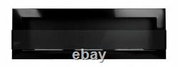 Bio Ethanol Fireplace Biofire Fire Black Gloss Wall Modern 1200 x 400 Stylish