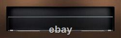 Bio Ethanol Fireplace Biofire Fire Bronze Wall Glass 1400 x 400 Modern Stylish
