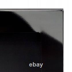 Bio Ethanol Fireplace Biofire Fire Gloss Black Wall Glass 1400 x 400 Modern