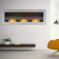Bio Ethanol Fireplace Biofire Wall Mounted/Insert Stainless Steel Burner Warmer