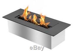 Bio Ethanol Fireplace Burner Insert EB1200 Black Ignis