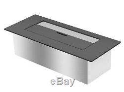 Bio Ethanol Fireplace Burner Insert EB1200 Black Ignis