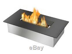 Bio Ethanol Fireplace Burner Insert EB1400 Black Ignis