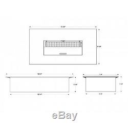 Bio Ethanol Fireplace Burner Insert EB1400 Black Ignis