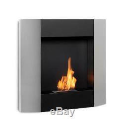 Bio Ethanol Fireplace Burner Space Heater SmokeFree Stainless Steel 0,8 2hours
