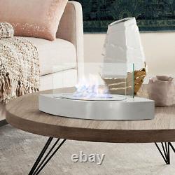 Bio Ethanol Fireplace In/ Outdoor Camping Firebox Table Top Heater Burner Clean