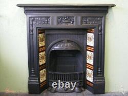 Bio Ethanol Fireplace Indoor Inset Fire Victorian Traditional Style Fire Insert