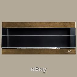 Bio Ethanol Fireplace Linear LINE ECO FIRE WALL BURNER COLOURS FRONT GLASS