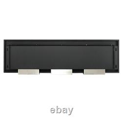 Bio Ethanol Fireplace Modern Wall Biofire 2/3 Burner Fire Place With Glass Panel