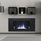 Bio-ethanol Fireplace Recessed Wall Mounted Biofire Fire With Protective Glass