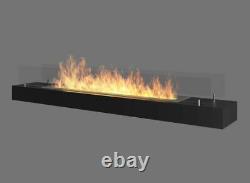 Bio Ethanol Fireplace SimpleFire Firebox 1200 x 190 x 80 cm
