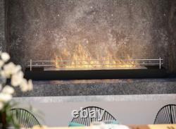 Bio Ethanol Fireplace SimpleFire Firebox Free Standing 1200 x 190 x 80cm