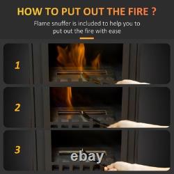 Bio Ethanol Freestanding Fireplace Stove Heater 0.9L Black Indoor Smokeless Bio Ethanol Freestanding Fireplace Stove Heater 0.9L Black Indoor Smokeless