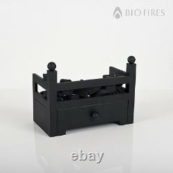 Bio Ethanol Mini-Basket Fire Insert in Traditional Style Alternative To Electric