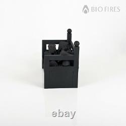 Bio Ethanol Mini-Basket Fire Insert in Traditional Style Alternative To Electric