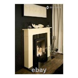 Bio Ethanol Mini-Basket Fire Insert in Traditional Style Alternative To Electric