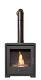 Bio Ethanol Stove Charcoal Black Stove 3 With Angled Pipe