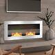 Bio Fire Ethanol Fireplace 2 Burners Stove Indoor Mounted Insert Stainless Steel