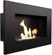 Bio Fireplace, Wall-mounted, Ethanol Black, 400x600mm, Delta