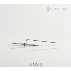 Bio Fires Bow Bio Ethanol Burner Black and White Bioethanol Fuel