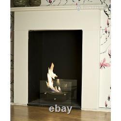 Bio Fires Bow Bio Ethanol Burner Black and White Bioethanol Fuel