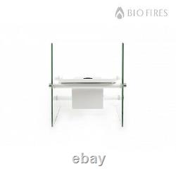 Bio Fires Bow Bio Ethanol Burner Black and White Bioethanol Fuel